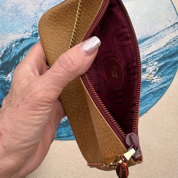 Vintage Cartier Camel Leather Wristlet with Gold Accents
🔥❤️💕 - Picture 10 of 10